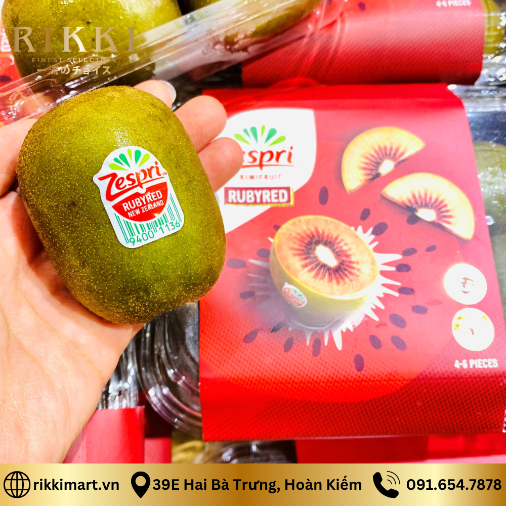Kiwi ruột đỏ Zespri nội địa Nhật