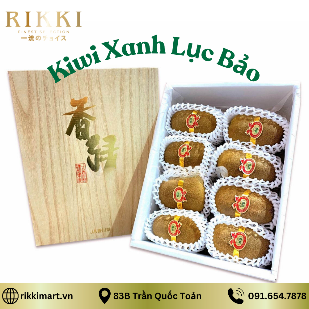 Kiwi xanh ngọc lục bảo Koryoku