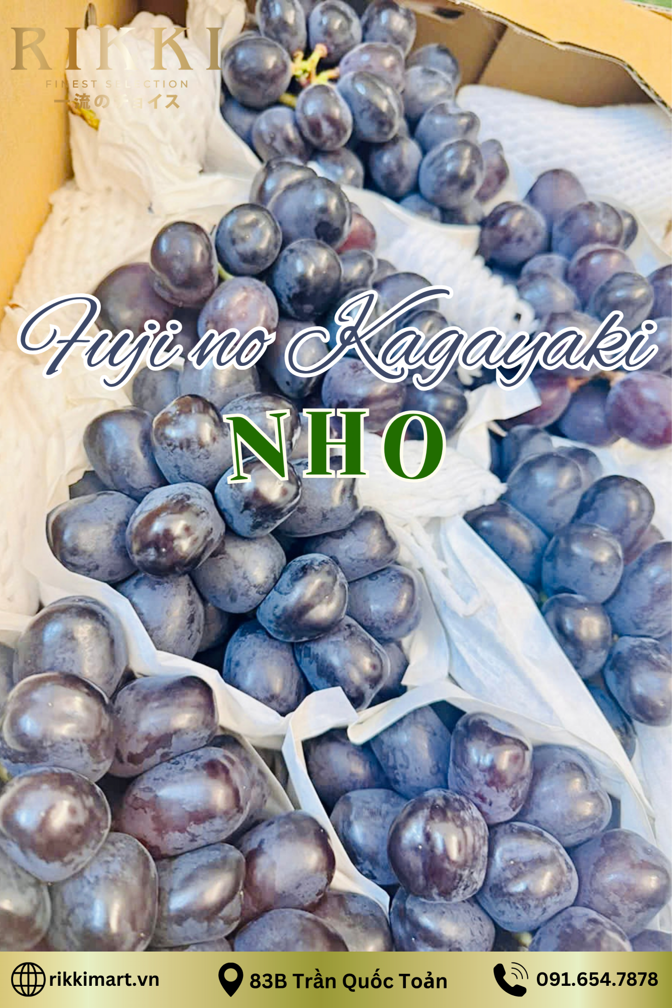 Nho Fuji no Kagayaki Nhật Bản
