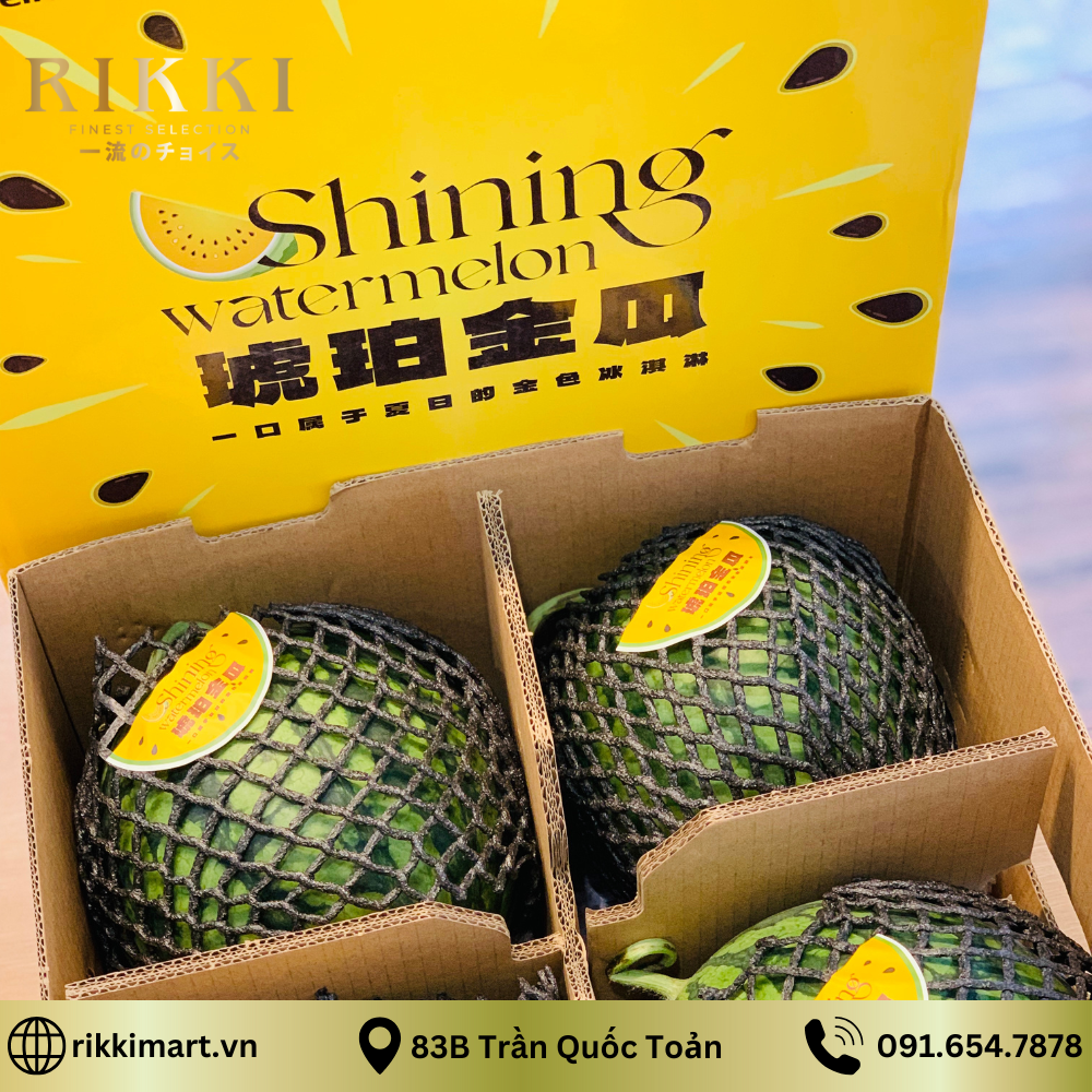 Dưa hấu vàng hổ phách