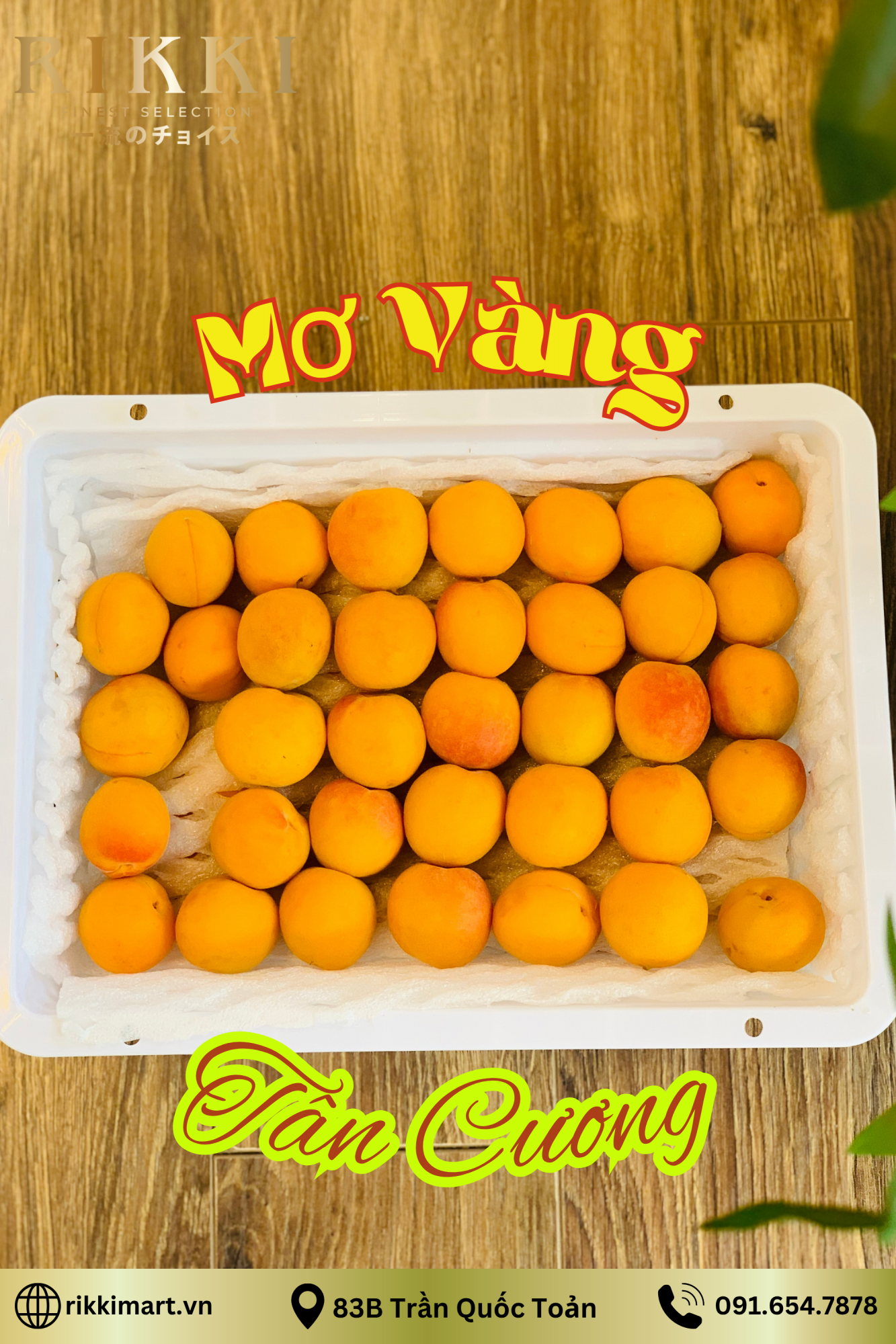 Mơ vàng Tân Cương