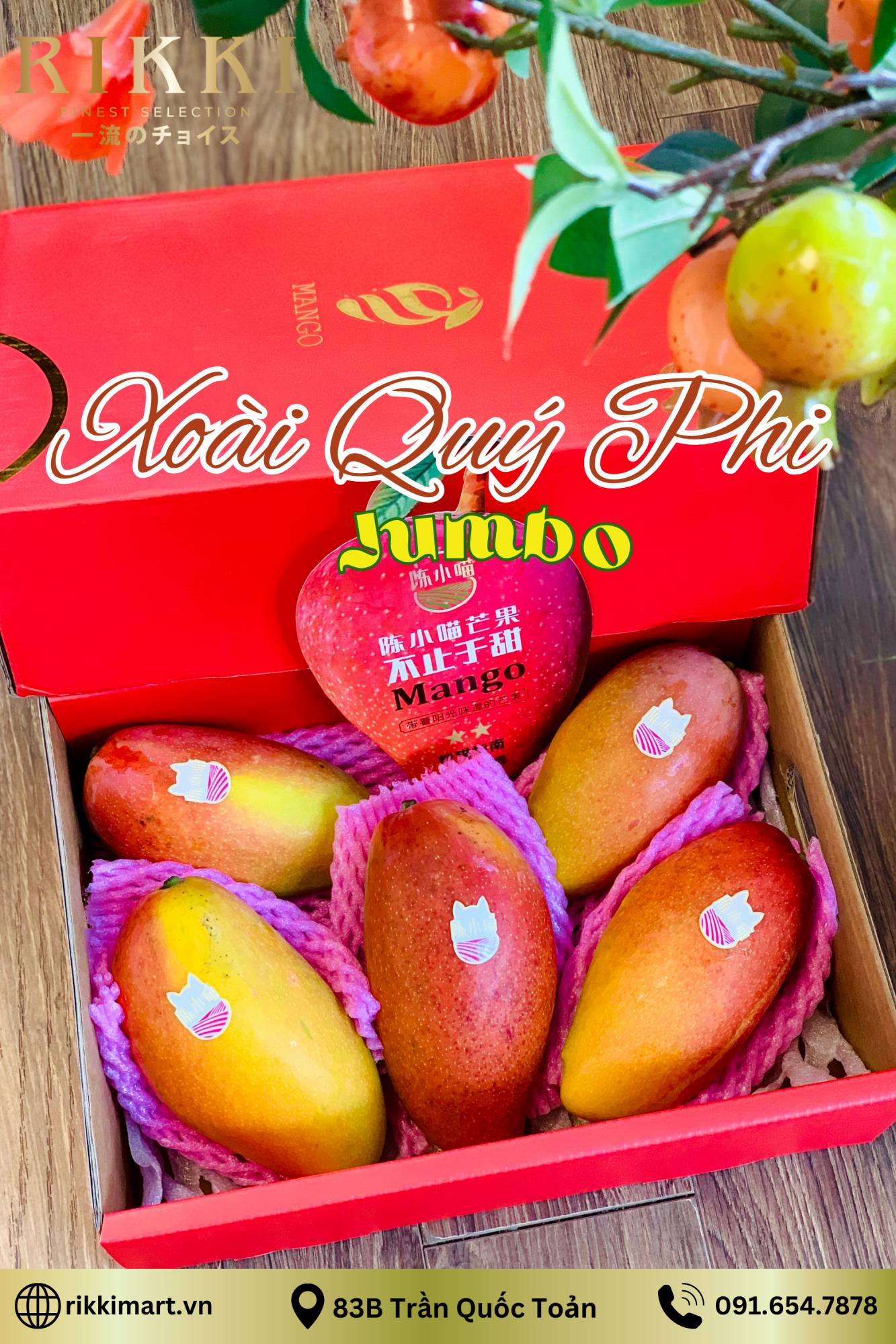 Xoài quý phi nội địa