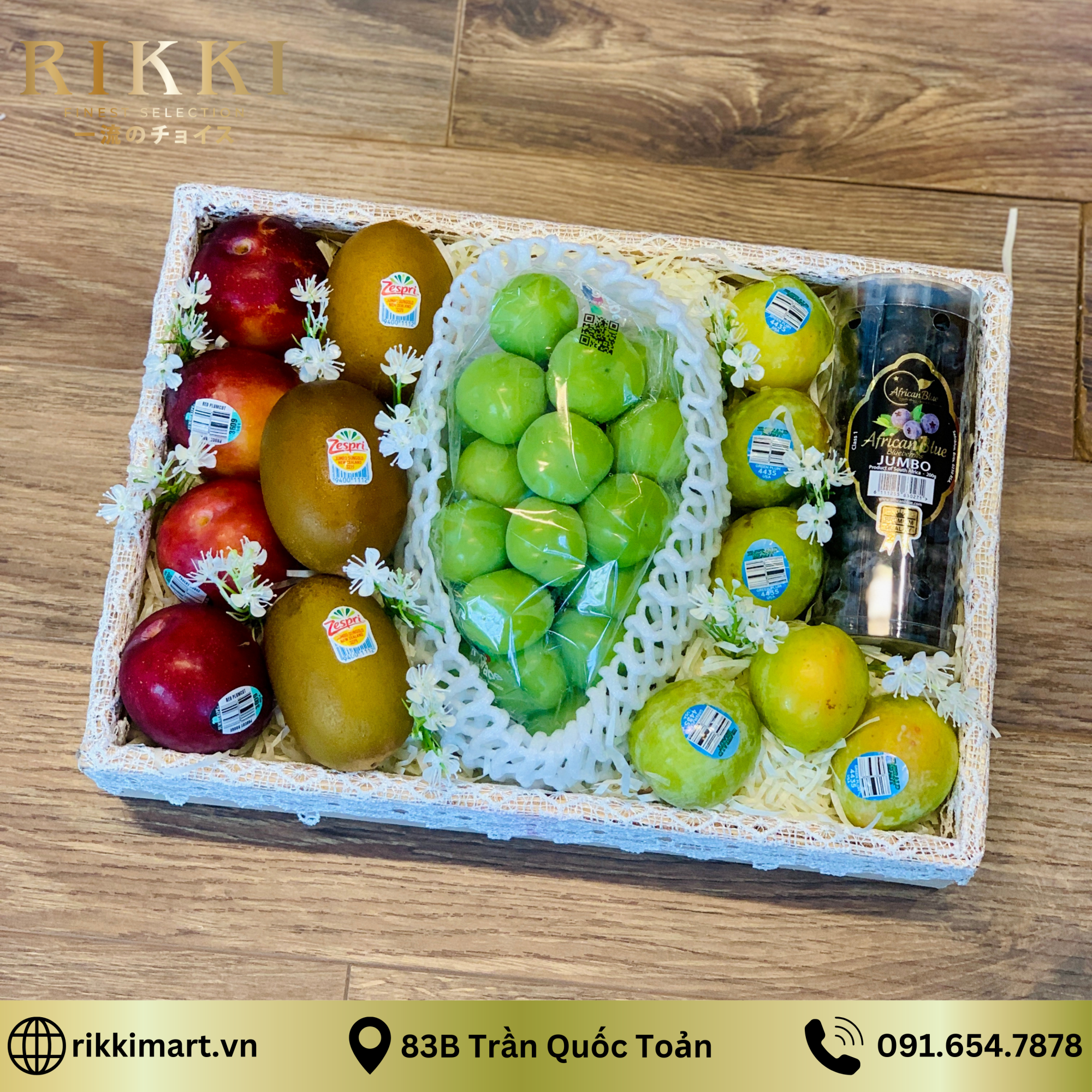 Khay trái cây cao cấp 02