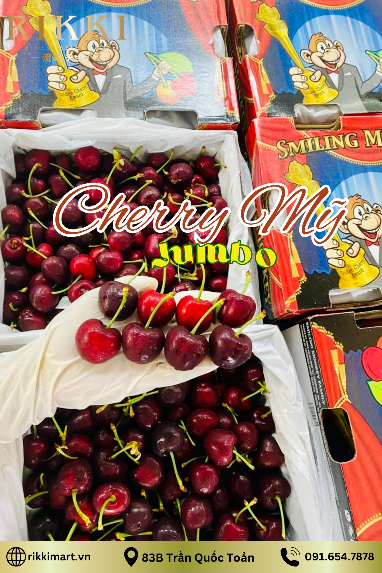 Cherry Mỹ Smiling Monkey